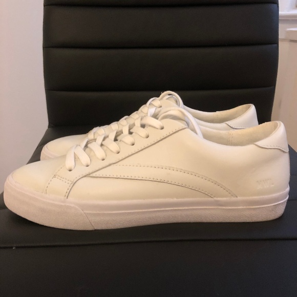 madewell white leather sneakers